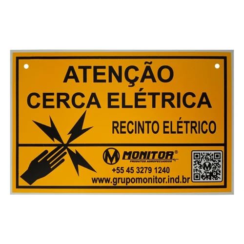 Placa de Advertência